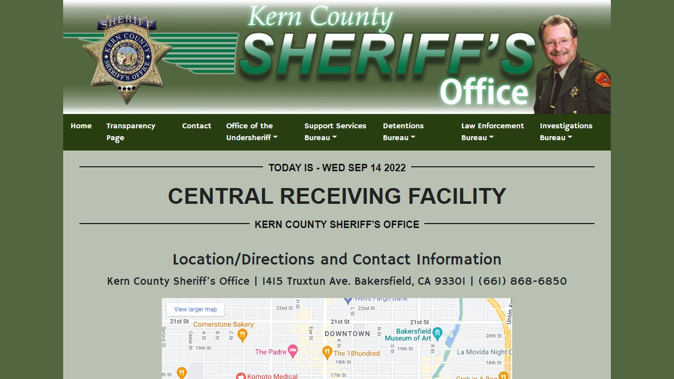Central Receiving | KCSO